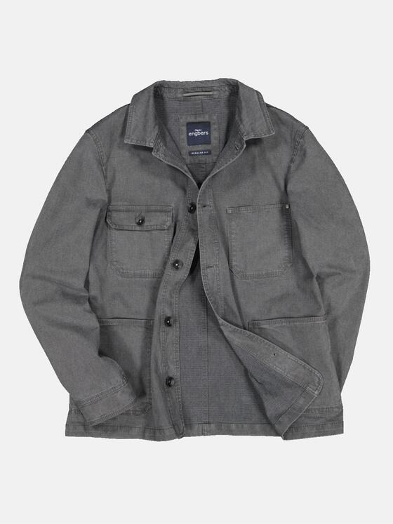 Engbers Herren Overshirt Regular, 38303