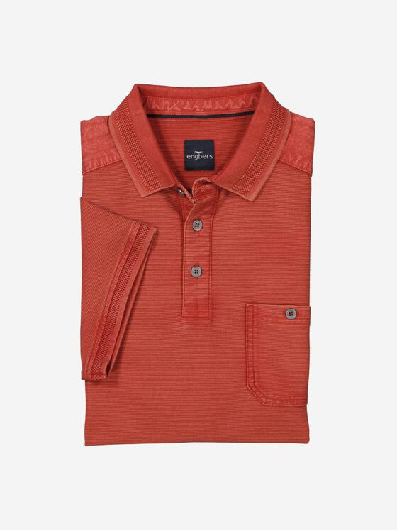 engbers Herren Polo-Shirt regular Orange 37314