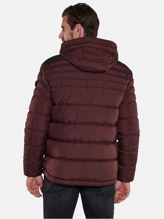 engbers Herren Jacke mit abnehmbarer Kapuze Rot 35518