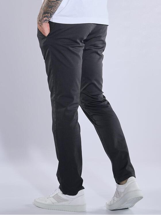 emilio adani Herren Chino regular Grau 37209