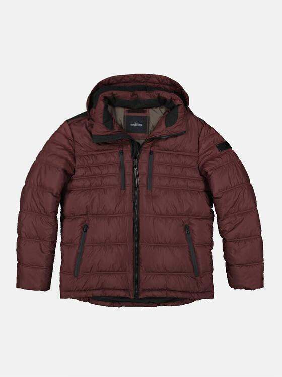 engbers Herren Jacke mit abnehmbarer Kapuze Rot 35518