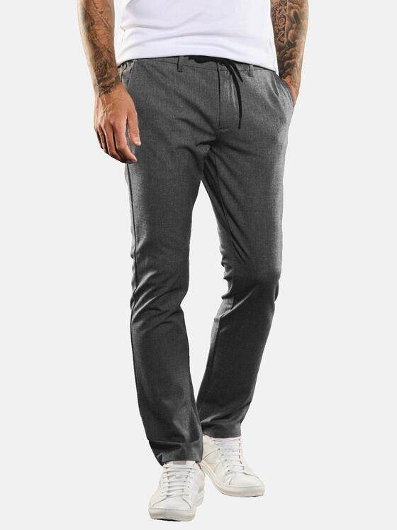 emilio adani Herren Chino slim fit Grau 35247