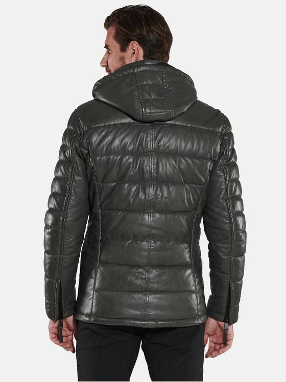 engbers Herren Lederjacke Grün 35443