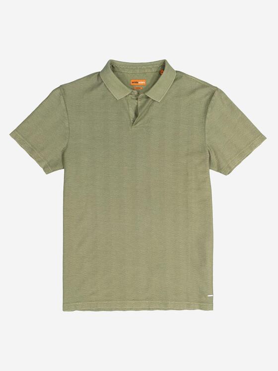 Herren Polo-Shirt strukturiert in Khaki kaufen 36976 | emilioadani