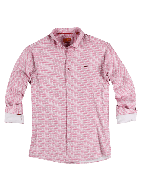 Herren Softes Hemd Mit Frischen Farbton In Pink Kaufen 28927