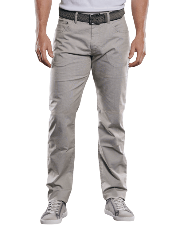 Herren Engbers Leichte High Stretch Hose In Sommerlicher Wolloptik In