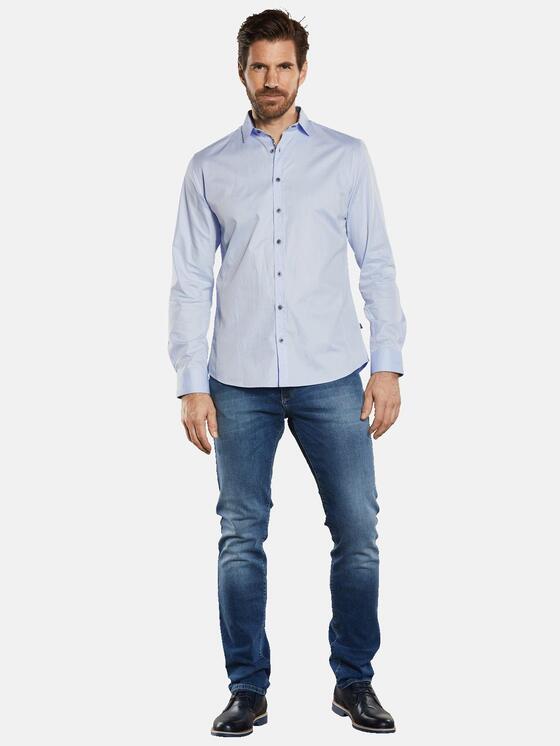 Engbers Herren Langarm-Hemd My Favorite - Business Hemd Mit Stretch