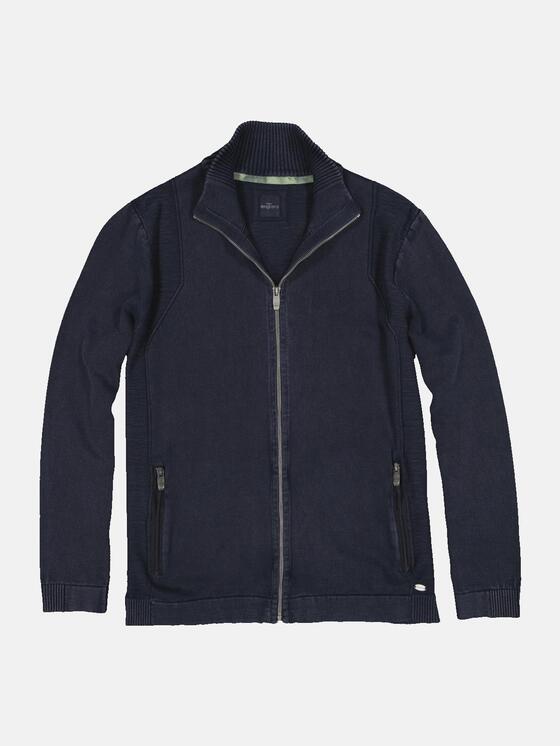 Herren engbers Cardigan uni in Saphirblau kaufen 35336 | engbers