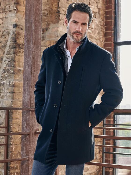 Hemd mantel blau Clearance