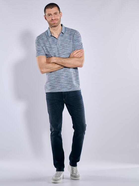 Herren engbers Polo-Shirt meliert in Grau kaufen 36991 | engbers