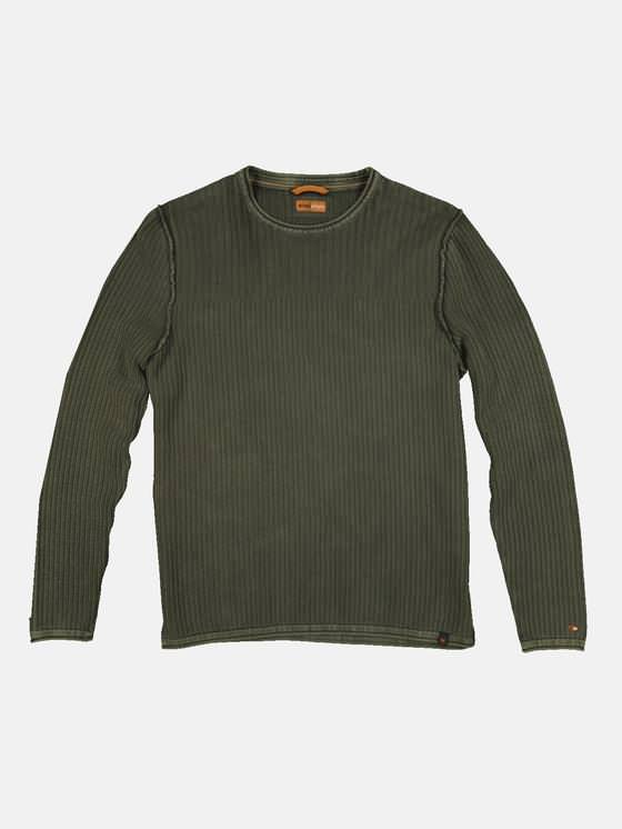 Herren emilio adani Pullover uni in Khaki kaufen 35323 | engbers