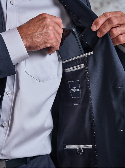 Männer Outfit My Favorite Anzug blau