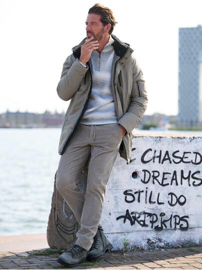 Männer Outfit Eleganz trifft Wärme