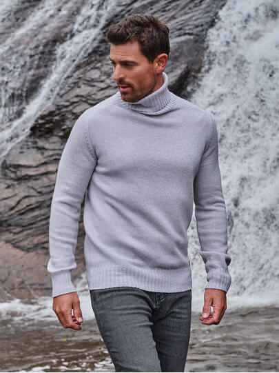 Männer Outfit Edler Wärmespender