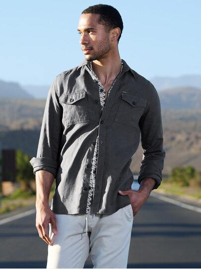 Männer Outfit Sommerlicher Mix