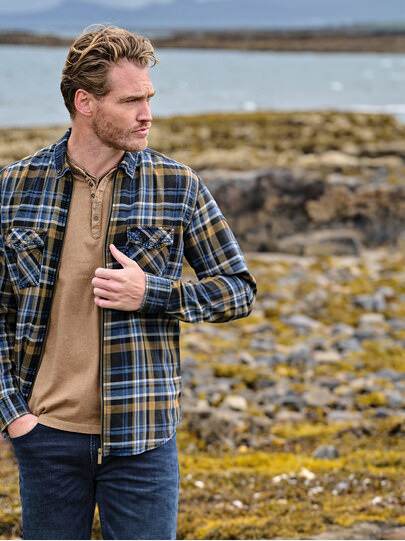 Männer Outfit Overshirt-Klassiker