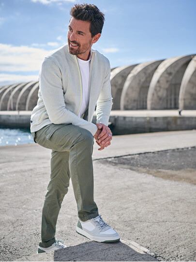 Männer Outfit Lagen-Look Pionier