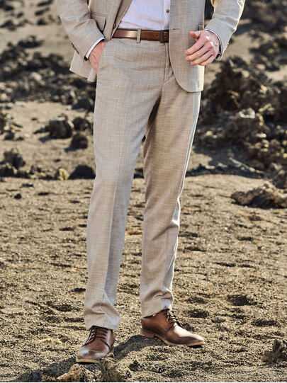 Männer Outfit Sommerfest in Beige