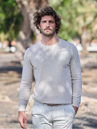 Männer Outfit Monochrome-Look