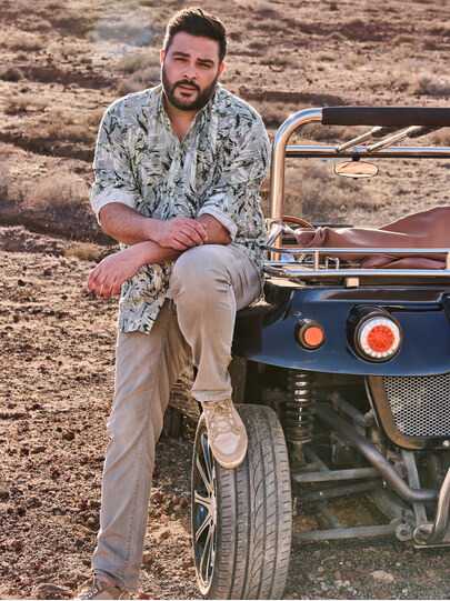 Männer Outfit Tropical Touch