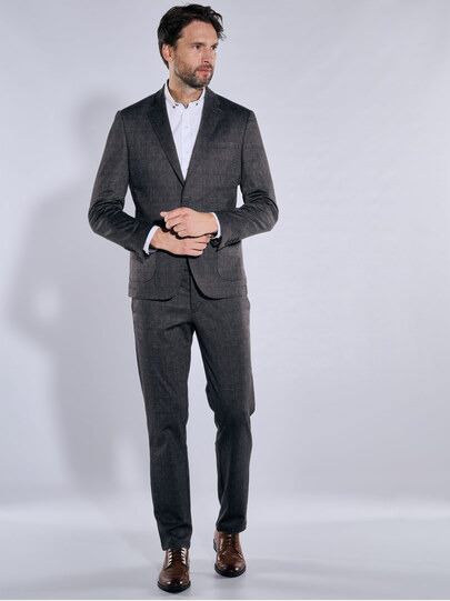 Männer Outfit Dezentes Karo