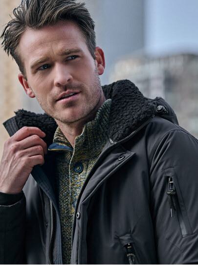 Männer Outfit Zwischen Weihnachtsmarkt und Wintergang