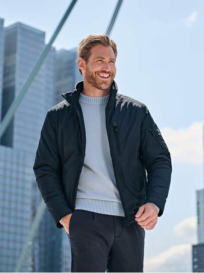 Männer Outfit Männer-Trend: Blouson-Jacke