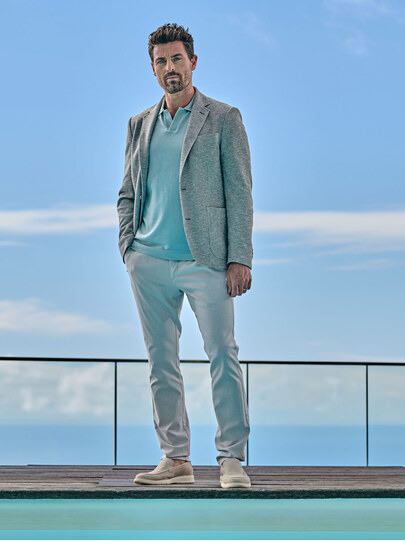 Männer Outfit Natürliche Farben für einen lebendigen Look