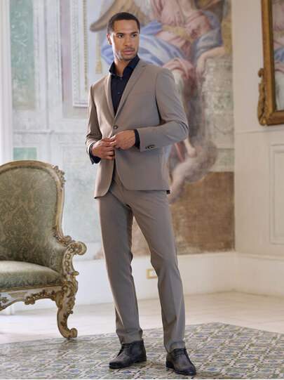 Männer Outfit Anzug mit Charakter