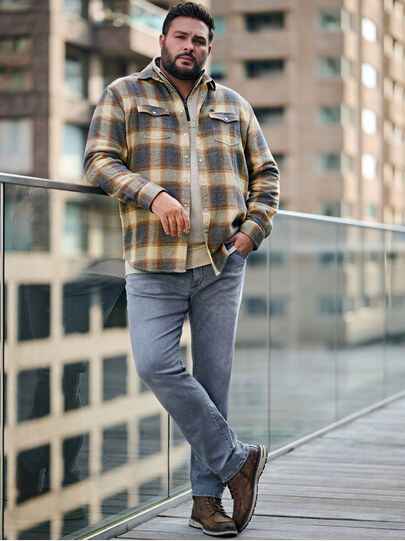 Männer Outfit Karo, das sitzt!