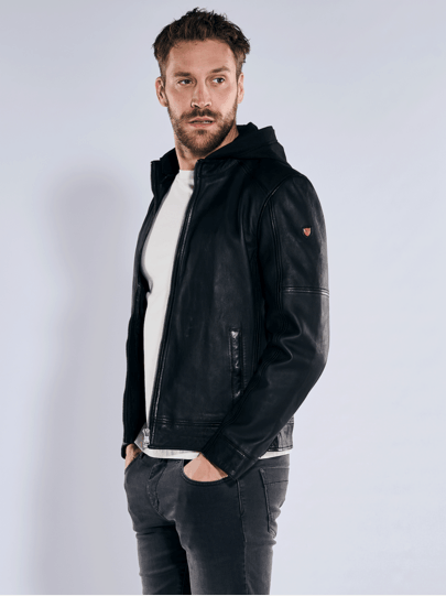 Männer Outfit Leder in Perfektion