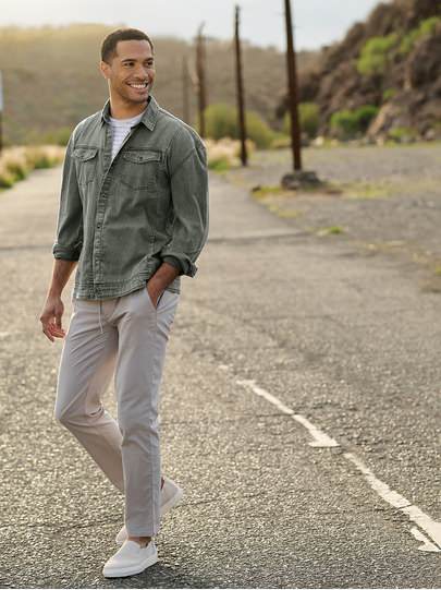 Männer Outfit Stilvolle Lässigkeit