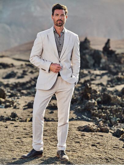 Männer Outfit Stil, der atmen kann