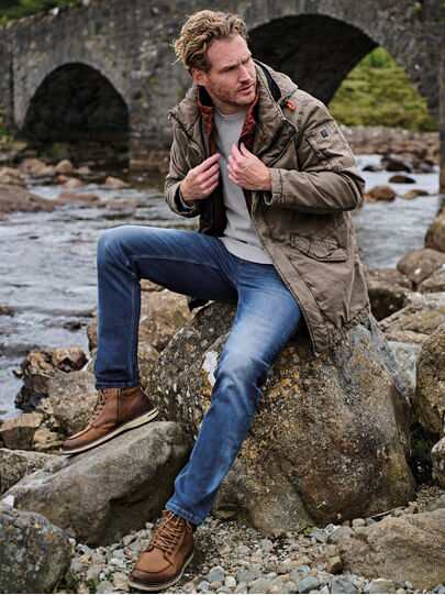 Männer Outfit Derber Look und praktische Details