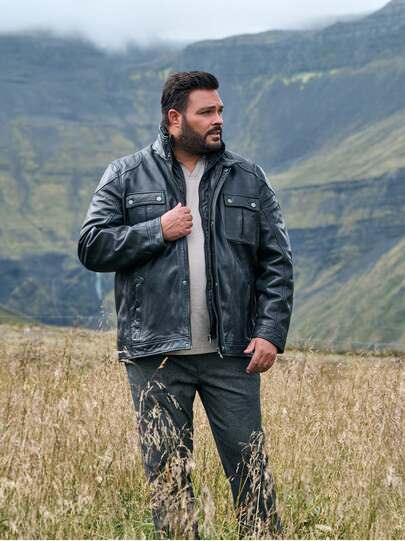 Männer Outfit Statement-Piece mit Charakter