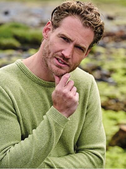 Männer Outfit Premium Lederjacke