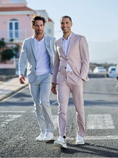 Männer Outfit Frischer Wind