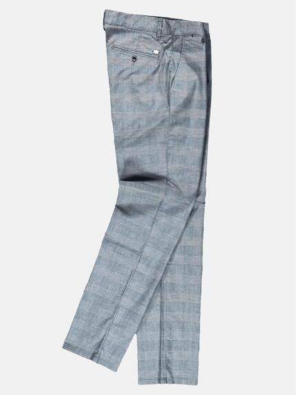 engbers Herren Chino Glencheck Muster Taubenblau 29176 engbers Herren Chino Glencheck Muster Taubenblau 29176