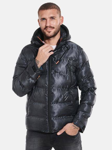 emilio adani Jacke mit wasserdichten Zippern Anthrazit