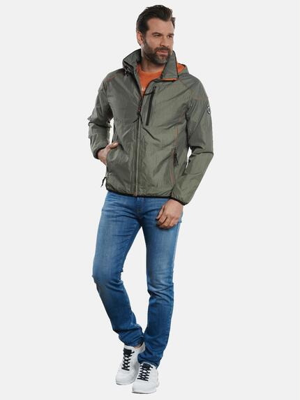 engbers Herren Outdoor-Jacke mit abnehmbarer Kapuze Khaki 32576 engbers Herren Outdoor-Jacke mit abnehmbarer Kapuze Khaki 32576