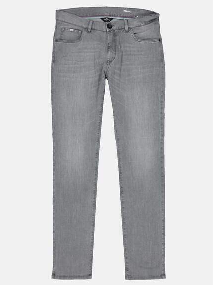 engbers Herren Jeans 5-Pocket Superstretch Grau 32653 engbers Herren Jeans 5-Pocket Superstretch Grau 32653