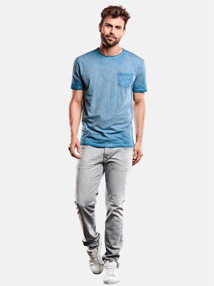 engbers Herren Rundhals T-Shirt Türkis 27608 engbers Herren Rundhals T-Shirt Türkis 27608