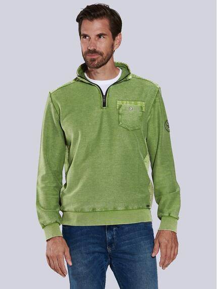engbers Sweatshirt uni Hellgruen