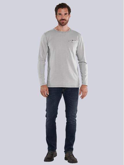 engbers Herren Langarm-Shirt uni Hellgrau 35679 engbers Herren Langarm-Shirt uni Hellgrau 35679