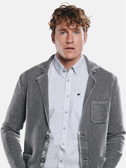 engbers Herren Sportives Stricksakko Granitgrau 30438 engbers Herren Sportives Stricksakko Granitgrau 30438