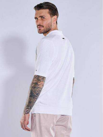Herren Strick Polo-Shirt 38955 Herren Strick Polo-Shirt 38955