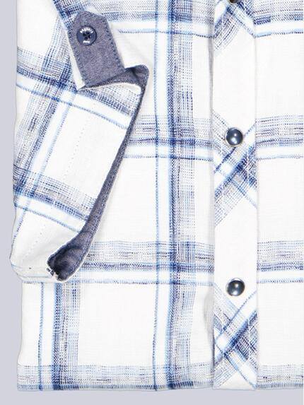 engbers Herren Kurzarm-Hemd kariert Brilliantblau 38900 engbers Herren Kurzarm-Hemd kariert Brilliantblau 38900