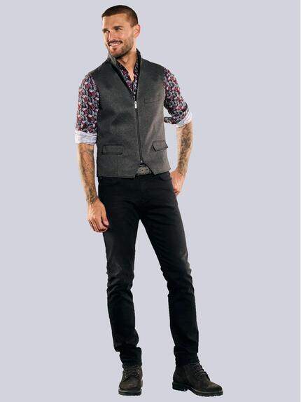 emilio adani Herren Sakko-Weste slim fit Grau 35565 emilio adani Herren Sakko-Weste slim fit Grau 35565