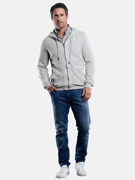 engbers Herren Cardigan Hellgrau 29295 engbers Herren Cardigan Hellgrau 29295