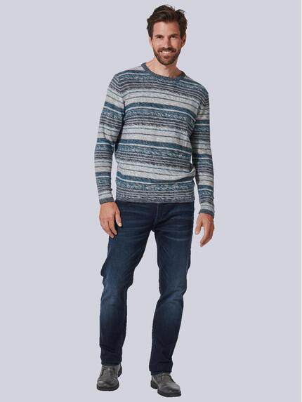 engbers Herren Pullover regular Blau 35210 engbers Herren Pullover regular Blau 35210
